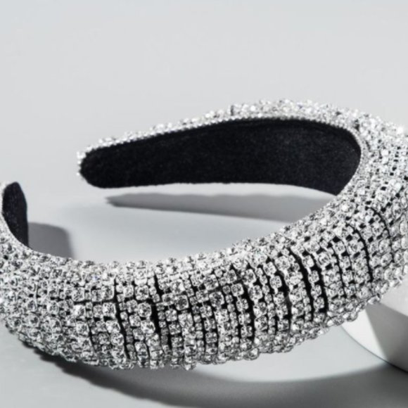 HP Headband Rhinestone Faux Diamonds - Picture 4 of 4